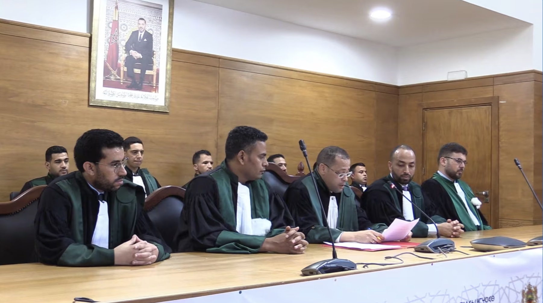 Prise de fonction de nouveaux magistrats au tribunal de première instance à Dakhla
