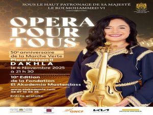 Dakhla : La Fondation El Akademia Masterclass célèbre le cinquantenaire de la Marche Verte